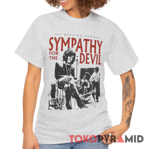 Vintage The Rolling Stones Sympathy For The Devil Rare T Shirt