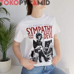 Vintage The Rolling Stones Sympathy For The Devil Rare White T shirt