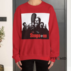 Vintage The Simpsons And The Sopranos 1999 Shirt 2 Vintage The Simpsons And The Sopranos 1999 Red Sweatshirt