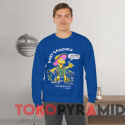 Vintage The Simpsons Bart Sanchez Ensenada Mexico T-Shirt 3 Vintage The Simpsons Bart Sanchez Ensenada Mexico T shirt Blue Sweatshirt