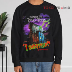 Vintage The Twilight Zone Tower Of Terror I Survived Shirt 3 Vintage The Twilight Zone Tower Of Terror I Survived Sweatshirt