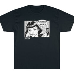 Rare Vintage Thrasher Oh God Why Can't My Boyfriend Skate Tee 5 Vintage Thrasher Oh God Why Can?t My Boyfriend Skate Tee