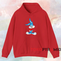 Vintage Tiny Toon Adventures Buster Bunny T-shirt 2 Vintage Tiny Toon Adventures Buster Bunny T shirt Red Hoodie