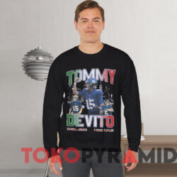 Vintage Tommy Devito New York Giants T-shirt 2 Vintage Tommy Devito New York Giants T shirt Black Sweatshirt