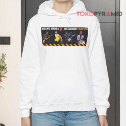 Vintage Tommy Hilfiger Rolling Stones No Security Tour 1999 Hoodie