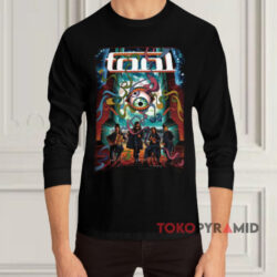 Vintage Tool Band 2014 Tour Poster Shirt 4 Vintage Tool Band 2014 Tour Poster Black Long sleeved