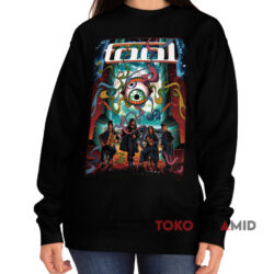 Vintage Tool Band 2014 Tour Poster Shirt 3 Vintage Tool Band 2014 Tour Poster Black Sweatshirt