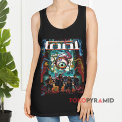 Vintage Tool Band 2014 Tour Poster Shirt 2 Vintage Tool Band 2014 Tour Poster Black Tank Top