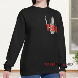 Vintage Tool Band Music Hand Spectre Burst Shirt Double Sided 3 Vintage Tool Band Music Hand Spectre Burst Black Sweatshirt
