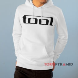 Vintage Tool Band Wrench Logo White Hoodie