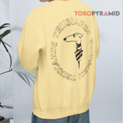 Vintage Trussardi Big Logo Sweatshirt Trussardi Spell Out Sweatshirt 2-sided 4 Vintage Trussardi Big Logo Sweatshirt Trussardi Spell Out Sweatshirt Back
