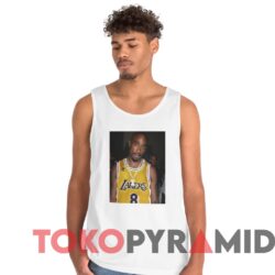 Vintage Tupac Lakers 2pac NBA 2021 T shirt White Tanktop
