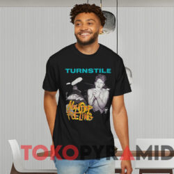 Vintage Turnstile Nonstop Feeling T shirt Black T shirt
