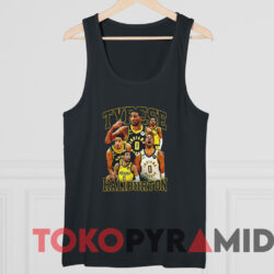 Vintage Tyrese Haliburton Indiana Basketball T-Shirt 4 Vintage Tyrese Haliburton Indiana Basketball T shirt Black TankTop