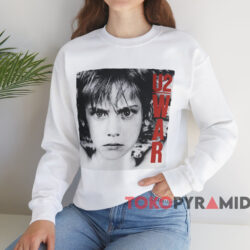 Vintage U2 War T-shirt 4 Vintage U2 War T shirt White Sweatshirt