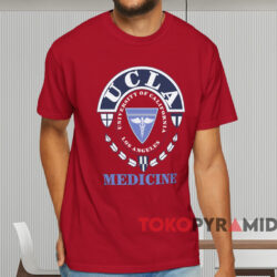 Vintage Ucla Medicine Shirt Red T shirt
