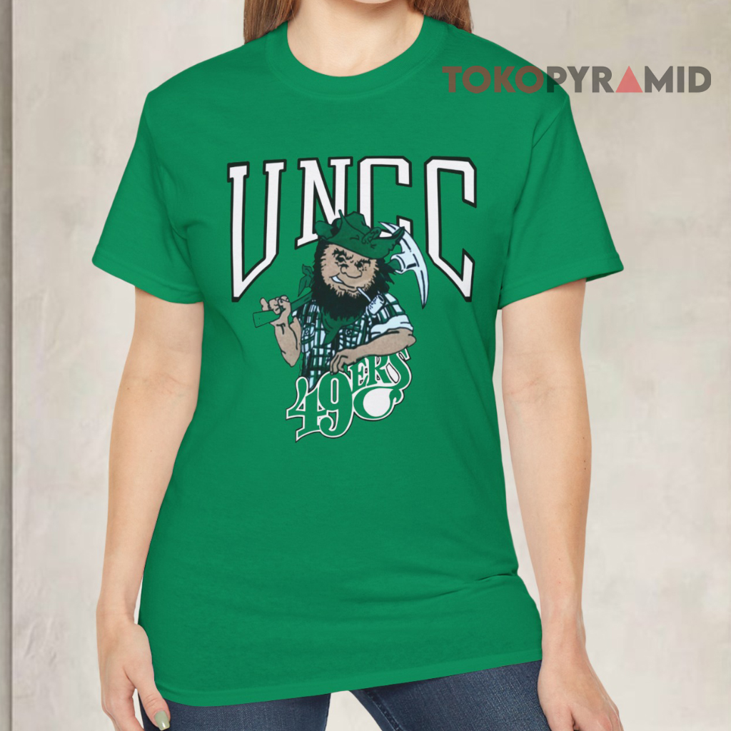 Vintage Uncc Unc Charlotte 49ers Logo Shirt Vintage Uncc Unc Charlotte 49ers Logo Shirt