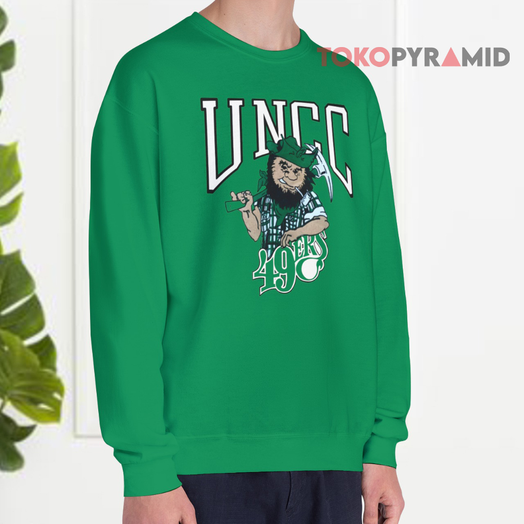 Vintage Uncc Unc Charlotte 49ers Logo Sweatshirt Vintage Uncc Unc Charlotte 49ers Logo Sweatshirt