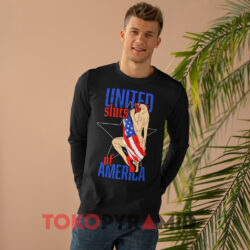 Vintage United Sluts Of America Shirt 4 Vintage United Sluts Of America Black Long sleeved