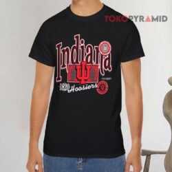 Vintage University Indiana Hoosiers 1820 Black T shirt