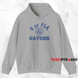 Vintage University Of Florida Gators Shirt Grey Hoodie