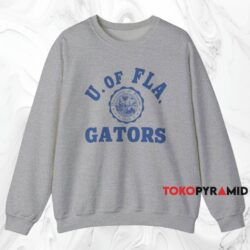 Vintage University Of Florida Gators Shirt Grey Sweatshirt
