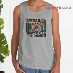 Vintage University Of Iowa Hawkeyes Vs Texas Tech Red Raiders 1996 Alamo Bowl College Football Tank Top