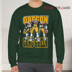Vintage University Of Oregon Ducks Gang Green Shirt 3 Vintage University Of Oregon Ducks Gang Green Sweatshirt