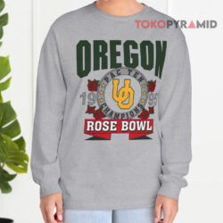 Vintage University Of Oregon Ducks Rose Bowl 1995 Long sleeved