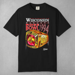 Vintage University Of Wisconsin 1994 Rose Bowl Ring T shirt