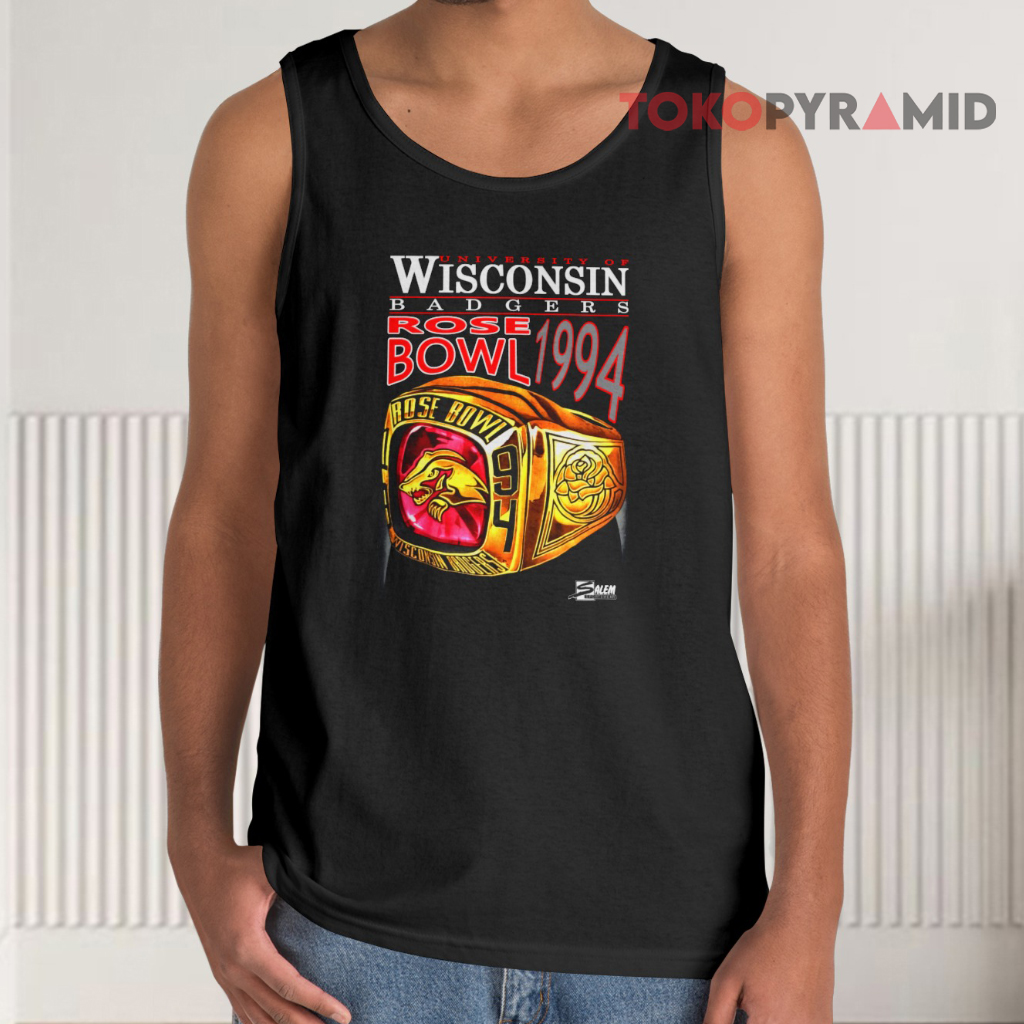 Vintage University Of Wisconsin 1994 Rose Bowl Ring Tank Top Vintage University Of Wisconsin 1994 Rose Bowl Ring Tank Top