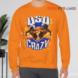 Vintage USO Crazy Wwe Wrestling The Usos Shirt 3 Vintage Uso Crazy Wwe Wrestling The Usos Sweatshirt