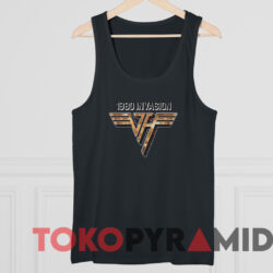 Vintage Van Halen 1980 Invasion T-shirt 4 Vintage Van Halen 1980 Invasion T shirt Black TankTop