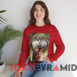Vintage Van Halen 5150 Tour T-shirt 2 Vintage Van Halen 5150 Tour T shirt Red Sweatshirt
