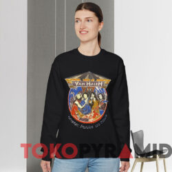 Vintage Van Halen Atomic Punks On Tour T-shirt 2 Vintage Van Halen Atomic Punks On Tour T shirt Black Sweatshirt
