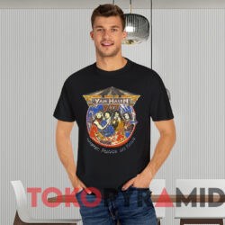 Vintage Van Halen Atomic Punks On Tour T shirt Black T shirt