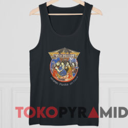 Vintage Van Halen Atomic Punks On Tour T-shirt 4 Vintage Van Halen Atomic Punks On Tour T shirt Black TankTop