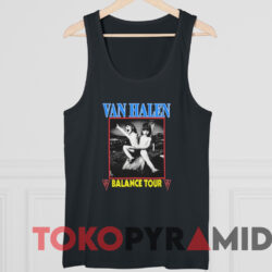 Vintage Van Halen Balance Tour T shirt Black TankTop