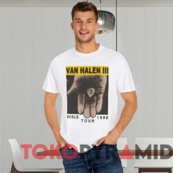 Vintage Van Halen Iii World Tour 1999 T shirt White T shirt