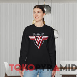 Vintage Van Halen Logo T-shirt 2 Vintage Van Halen Logo T shirt Black Sweatshirt