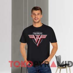 Vintage Van Halen Logo T shirt Black T shirt
