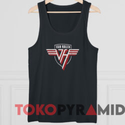 Vintage Van Halen Logo T-shirt 4 Vintage Van Halen Logo T shirt Black TankTop