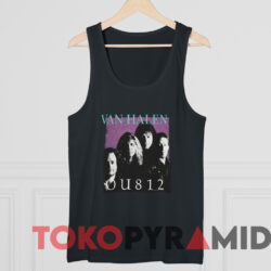 Vintage Van Halen OU812 T-Shirt 4 Vintage Van Halen Ou812 T shirt Black TankTop