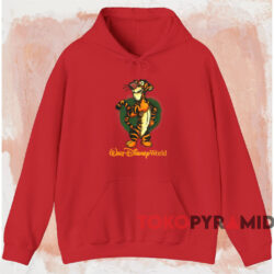 Vintage Walt Disney World Tigger T-shirt 2 Vintage Walt Disney World Tigger T shirt Red Hoodie