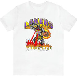 Rare Vintage Warren Lotas Los Angeles Lakers Hollywood Tee 5 Rare Vintage Warren Lotas Los Angeles Lakers Hollywood Tee