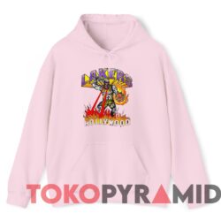 Rare Vintage Warren Lotas Los Angeles Lakers Hollywood Tee 3 Vintage Warren Lotas Los Angeles Lakers Hollywood Tee Light Pink Hoodie
