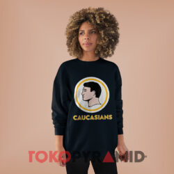 Washington Caucasians Shirt 4 Vintage Washington Caucasians Black Sweatshirt