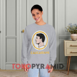 Washington Caucasians Shirt 3 Vintage Washington Caucasians Grey Long sleeved