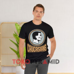 Vintage Washington Soccer Caucasians Pride Black T shirt