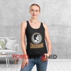 Vintage Washington Soccer Caucasians Pride Shirt 2 Vintage Washington Soccer Caucasians Pride Black Tank Top